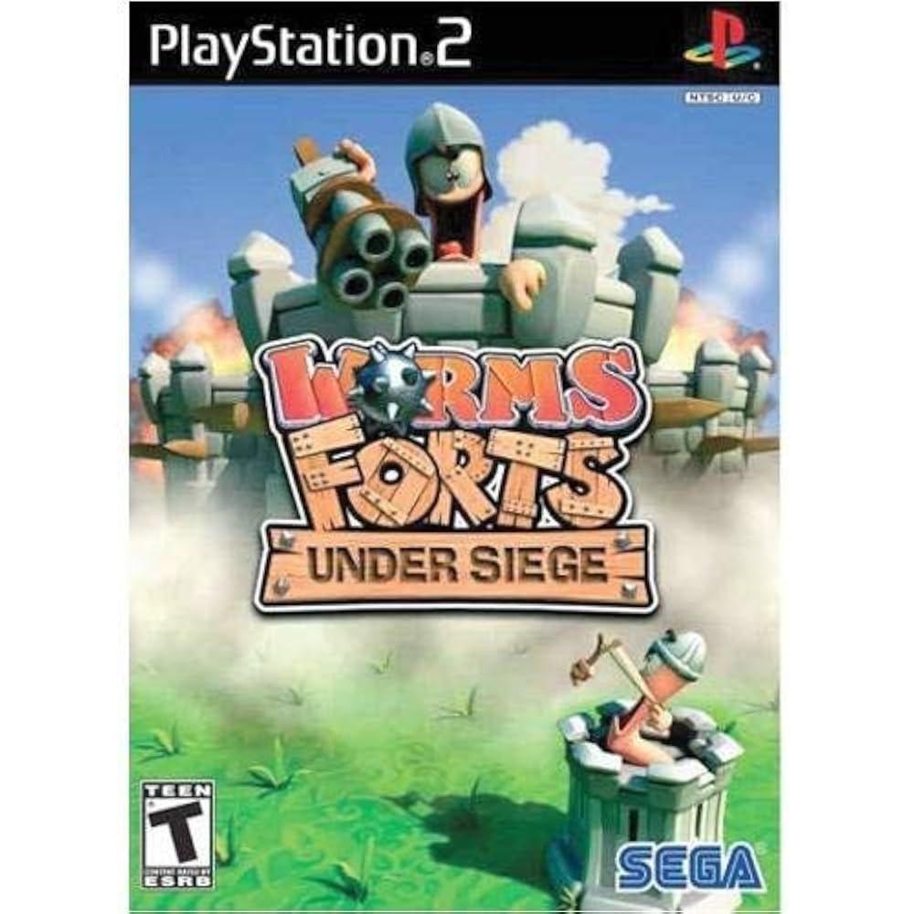 Worms Forts Under Siege - (CIB) (Playstation 2)
