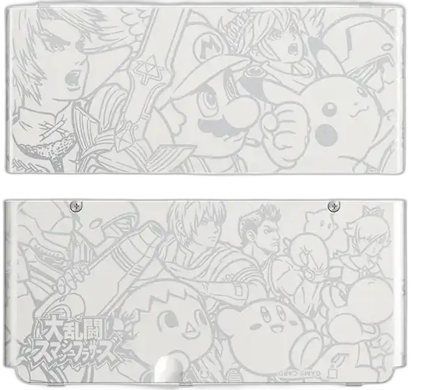 New Nintendo 3DS with Smash Bros. 3DS Face/Back Plate - (LS) (JP Nintendo 3DS)
