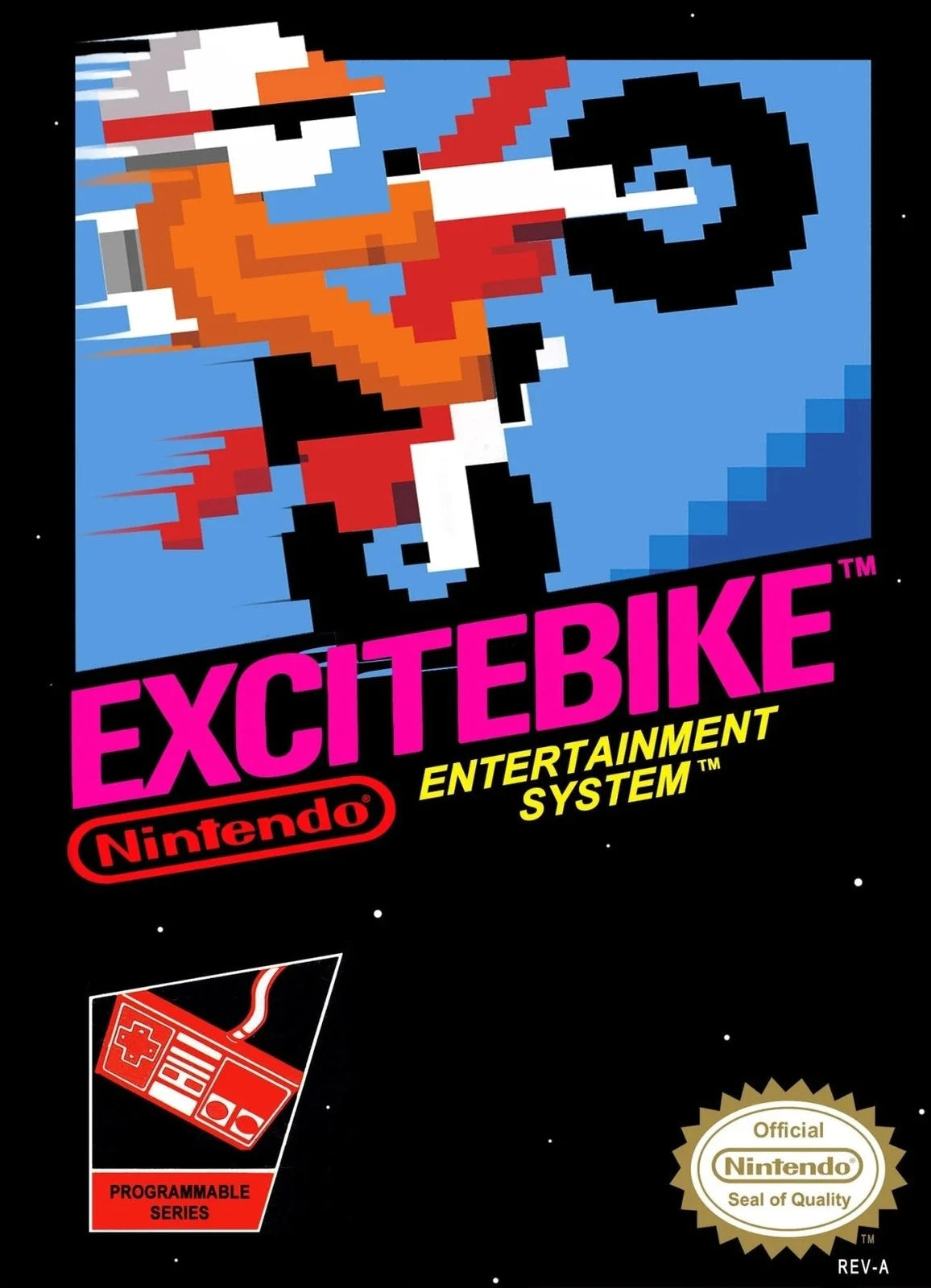 Excitebike [5 Screw] - (LS Flaw) (NES)