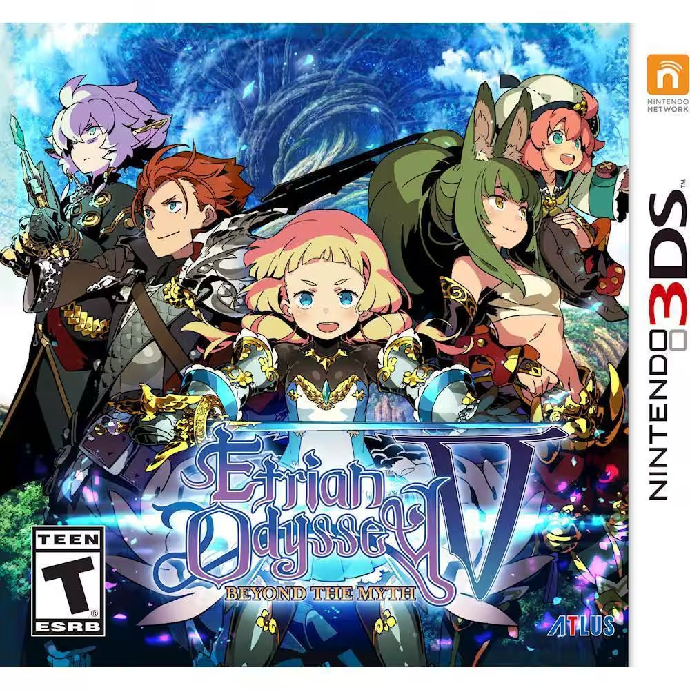 Etrian Odyssey V: Beyond The Myth [Launch Edition] - (CIB) (Nintendo 3DS)