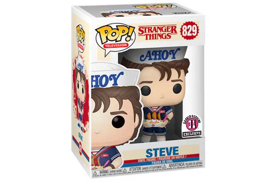 Funko Pop Stranger Things Steve Basking Robbins EXCL #829