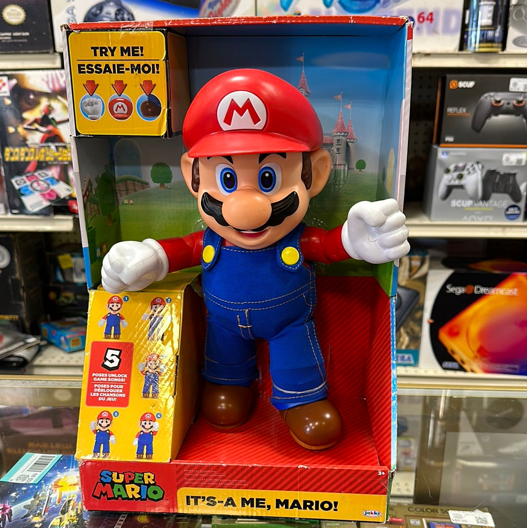Jakks Pacific Super Mario ¡Soy yo, Mario! 12" 