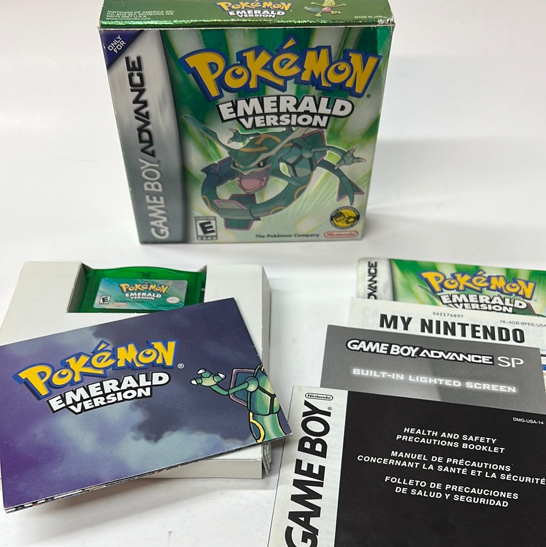 Pokemon Emerald - (CIB) (GameBoy Advance) for Sale – Secret Castle