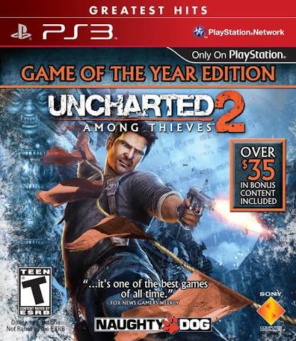 Uncharted 2: Among Thieves [Greatest Hits] - (Missing) (Playstation 3)