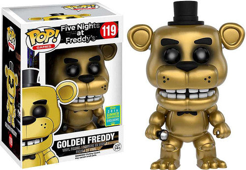 Funko Pop Games FNAF Golden Freddy 2016 Summer Convention #119