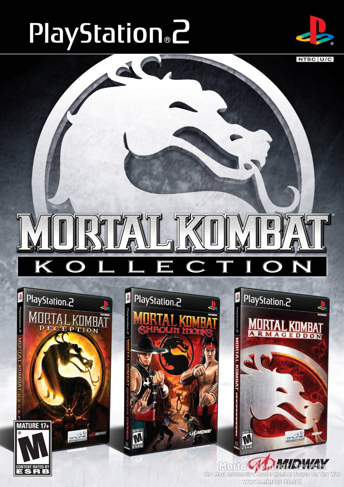 Mortal Kombat: Kollection [New with Cellophane Rip] - (New) (Playstation 2)