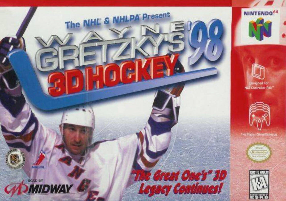 Wayne Gretzky's 3D Hockey 98 - (CIB) (Nintendo 64)
