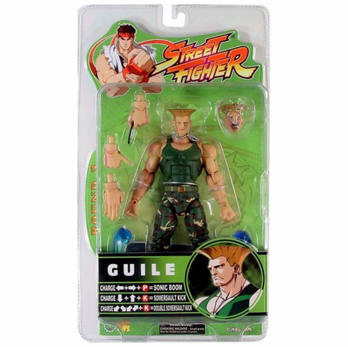 Street Fighter Guile - (Sealed - P/O) (Sota Toys) (2005)