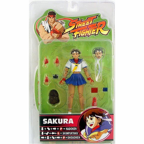 Street Fighter Sakura - (Sealed - P/O) (Sota Toys) (2005)