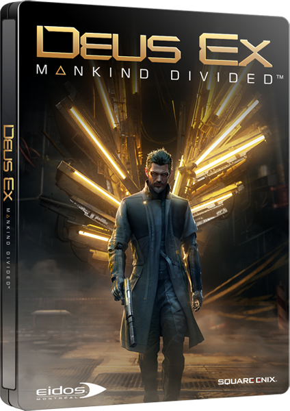 Deus Ex: Mankind Divided [Steelbook] - (CIB) (Playstation 4)