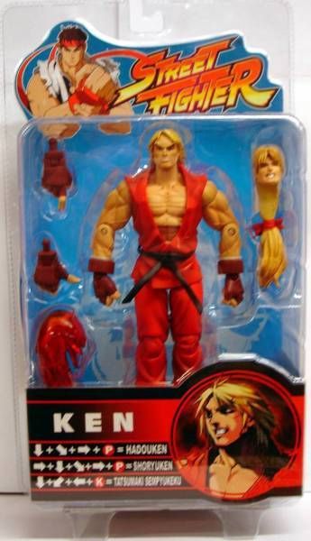 Street Fighter Ken - (Sealed - P/O) (Sota Toys) (2005)