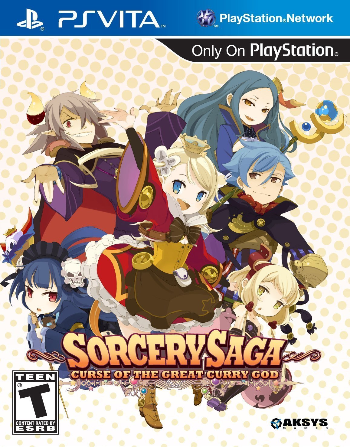 Sorcery Saga: The Curse of the Great Curry God - (New) (Playstation Vita)