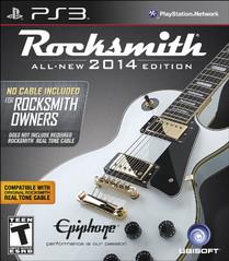 An image of the game, console, or accessory Rocksmith 2014 [No Cable] - (CIB) (Playstation 3)