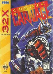 An image of the game, console, or accessory Cosmic Carnage - (CIB) (Sega 32X)