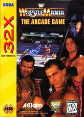 An image of the game, console, or accessory WWF Wrestlemania: Arcade Game - (No Manual) (Sega 32X)