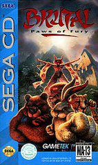 An image of the game, console, or accessory Brutal Paws of Fury - (CIB) (Sega CD)
