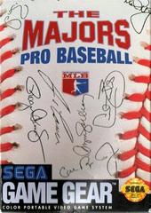 An image of the game, console, or accessory Majors Pro Baseball - (LS) (Sega Game Gear)
