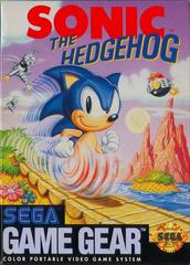 An image of the game, console, or accessory Sonic the Hedgehog - (CIB) (Sega Game Gear)