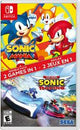 An image of the game, console, or accessory Sonic Mania + Team Sonic Racing Double Pack - (CIB) (Nintendo Switch)