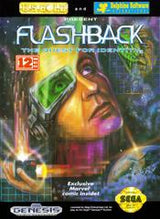 An image of the game, console, or accessory Flashback The Quest for Identity - (CIB) (Sega Genesis)
