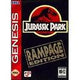 An image of the game, console, or accessory Jurassic Park Rampage Edition - (LS) (Sega Genesis)