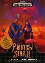 An image of the game, console, or accessory Phantasy Star II - (CIB) (Sega Genesis)