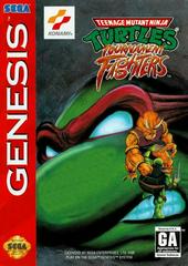 An image of the game, console, or accessory Teenage Mutant Ninja Turtles Tournament Fighters - (LS) (Sega Genesis)