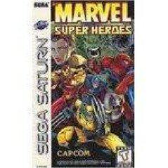 An image of the game, console, or accessory Marvel Super Heroes - (CIB) (Sega Saturn)