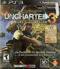 An image of the game, console, or accessory Uncharted 3 [Not For Resale] - (CIB) (Playstation 3)