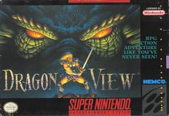 An image of the game, console, or accessory Dragon View - (LS) (Super Nintendo)