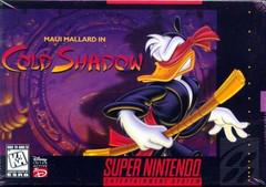 An image of the game, console, or accessory Maui Mallard in Cold Shadow - (CIB Flaw) (Super Nintendo)
