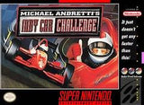 An image of the game, console, or accessory Michael Andretti's Indy Car Challenge - (LS) (Super Nintendo)