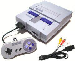 An image of the game, console, or accessory Super Nintendo System - (LS Flaw) (Super Nintendo)