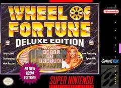An image of the game, console, or accessory Wheel of Fortune Deluxe Edition - (LS) (Super Nintendo)