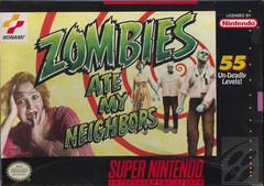An image of the game, console, or accessory Zombies Ate My Neighbors - (LS) (Super Nintendo)