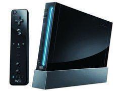 Black Nintendo Wii System - (LS Flaw) (Wii)