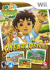 An image of the game, console, or accessory Go, Diego, Go: Safari Rescue - (CIB) (Wii)