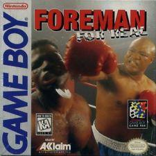 An image of the game, console, or accessory Foreman for Real - (LS) (GameBoy)