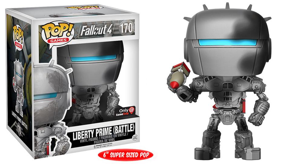 Juegos POP Liberty Prime (Batalla) Fallout 4 (Exclusivo de Gamestop) 170