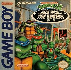 An image of the game, console, or accessory Teenage Mutant Ninja Turtles II Back from the Sewers - (LS) (GameBoy)