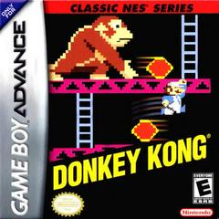 An image of the game, console, or accessory Donkey Kong Classic NES Series - (LS) (GameBoy Advance)