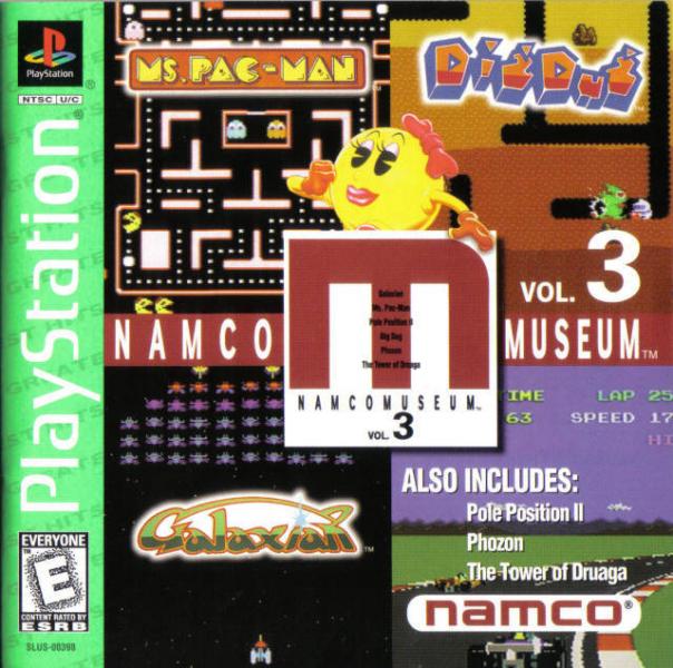 An image of the game, console, or accessory Namco Museum Volume 3 - (CIB) (Playstation)
