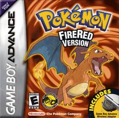 An image of the game, console, or accessory Pokemon FireRed - (LS) (GameBoy Advance)