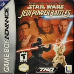 An image of the game, console, or accessory Star Wars Episode I Jedi Power Battles - (LS) (GameBoy Advance)