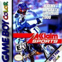 An image of the game, console, or accessory Jeremy McGrath SuperCross 2000 - (LS) (GameBoy Color)