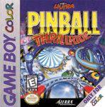 An image of the game, console, or accessory Ultra Pinball Thrillride - (CIB) (GameBoy Color)
