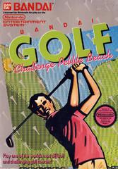 An image of the game, console, or accessory Bandai Golf Challenge Pebble Beach - (LS) (NES)