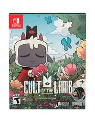 An image of the game, console, or accessory Cult of the Lamb [Deluxe Edition] - (CIB) (Nintendo Switch)