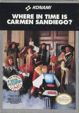 An image of the game, console, or accessory Where in Time is Carmen Sandiego - (LS) (NES)