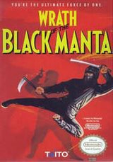 An image of the game, console, or accessory Wrath of the Black Manta - (LS) (NES)